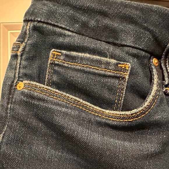 Kut from the Kloth Meg High-Rise Wide-Leg Pant – Dark Blue Wash – Size 10 - Picture 3 of 6